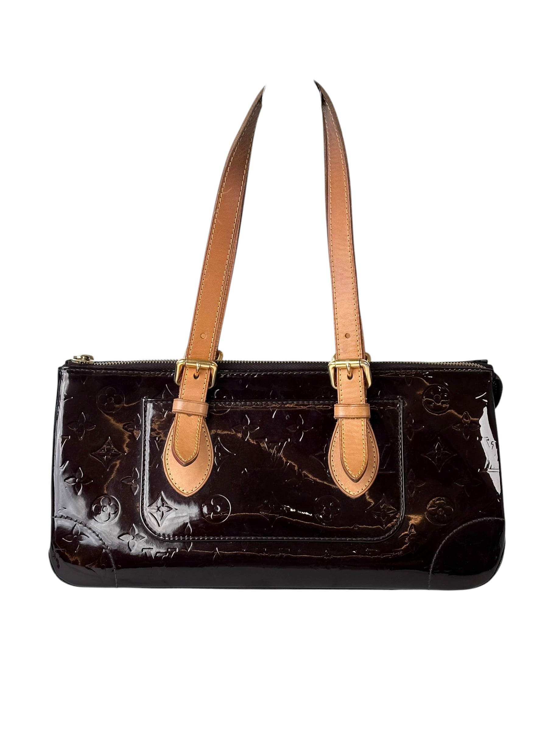 Louis Vuitton Amarante Burgundy Patent Bag