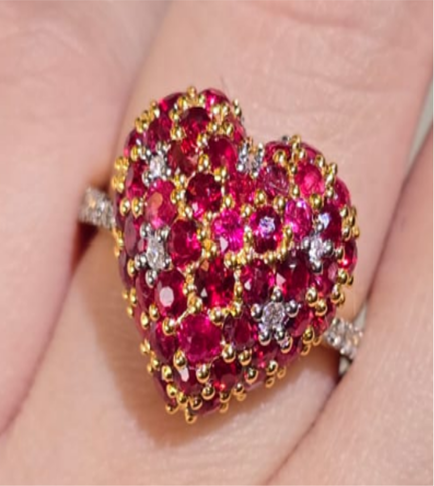 2.44ct Unheated Burma Red Spinel Ring SYCB60