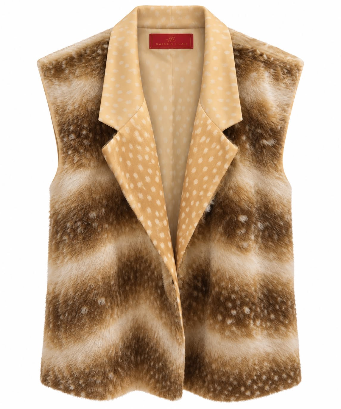 JACKET MARCELL BAMBI SILK FAUX FUR MCL13338