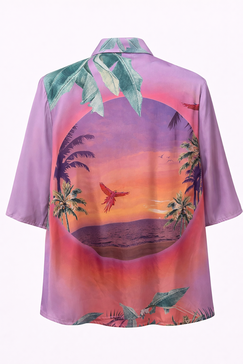 Shirt Louise Parrots Purple MCL00286
