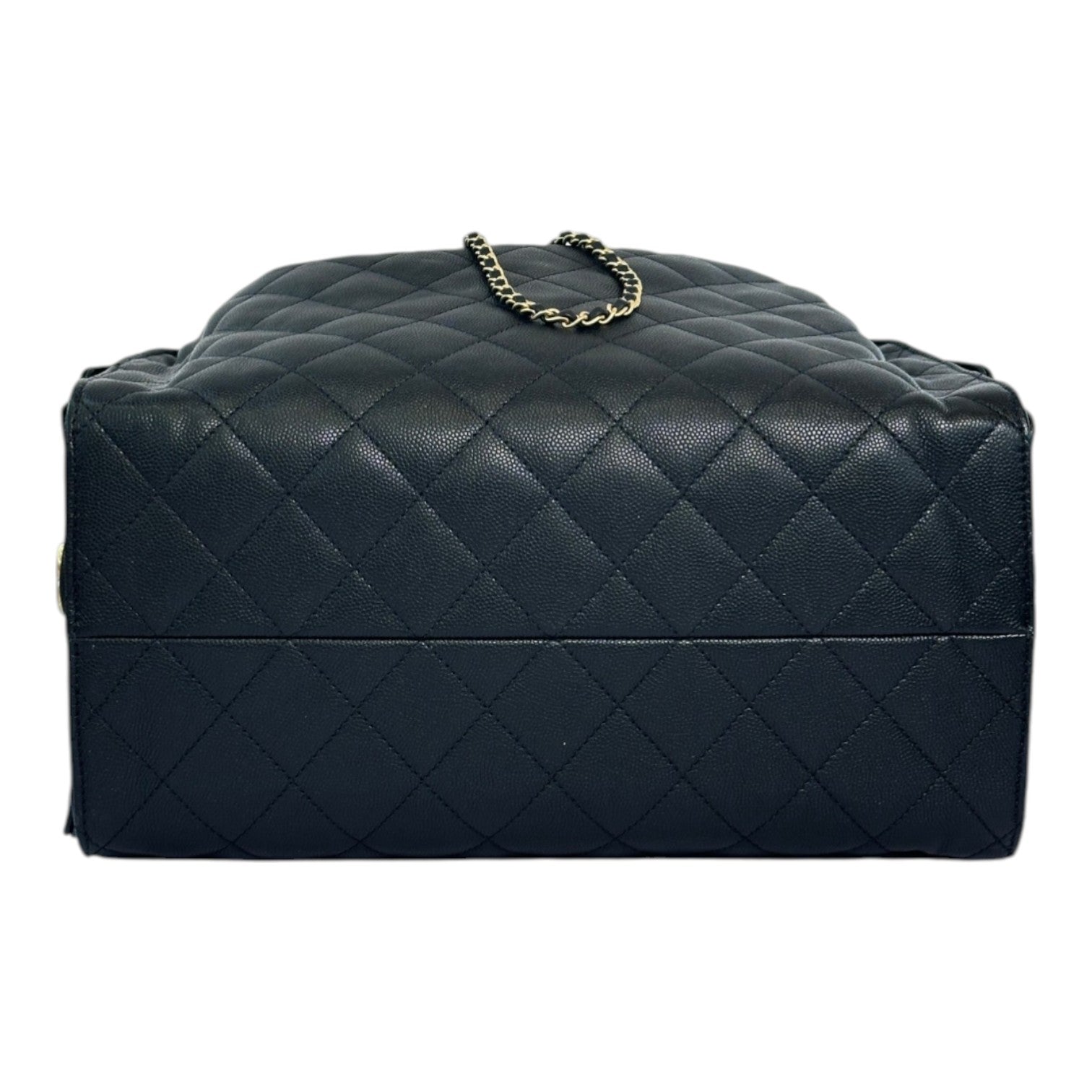 Chanel 25 Medium Hobo Bag in Black Caviar