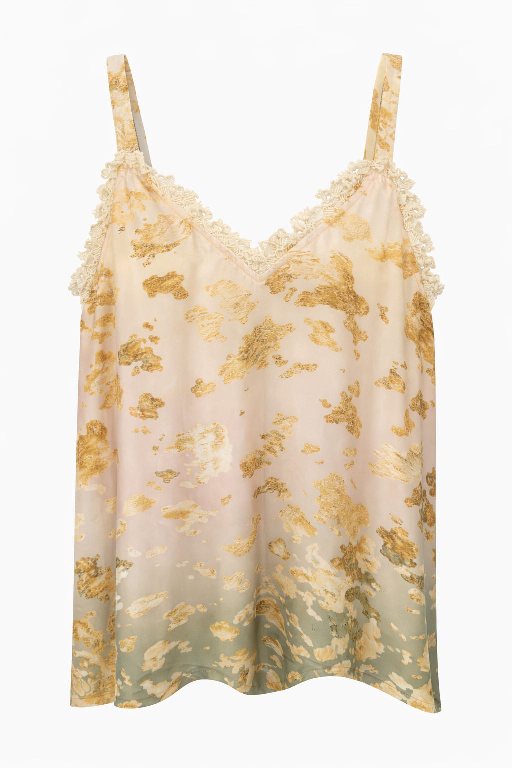 V top COW LACE MCL00279