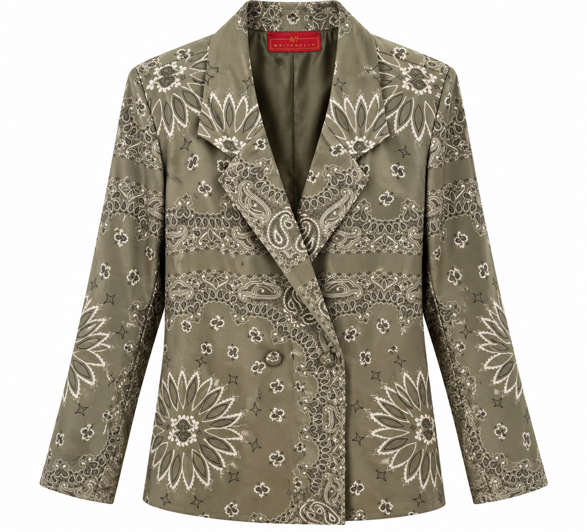JACKET JUSTIN SUEDE BANDANA OLIVE MCL13499