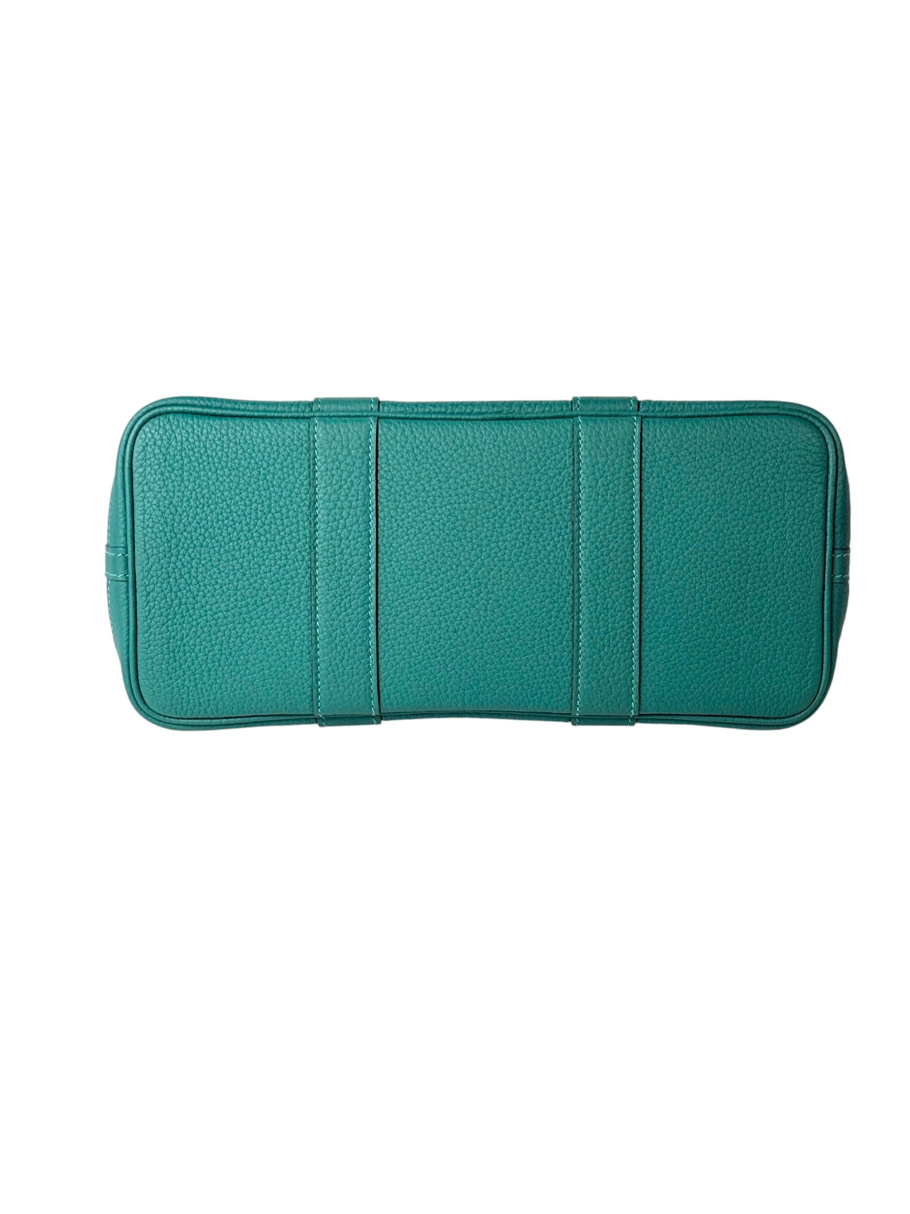Hermes Malachite Garden Party 30 Bag