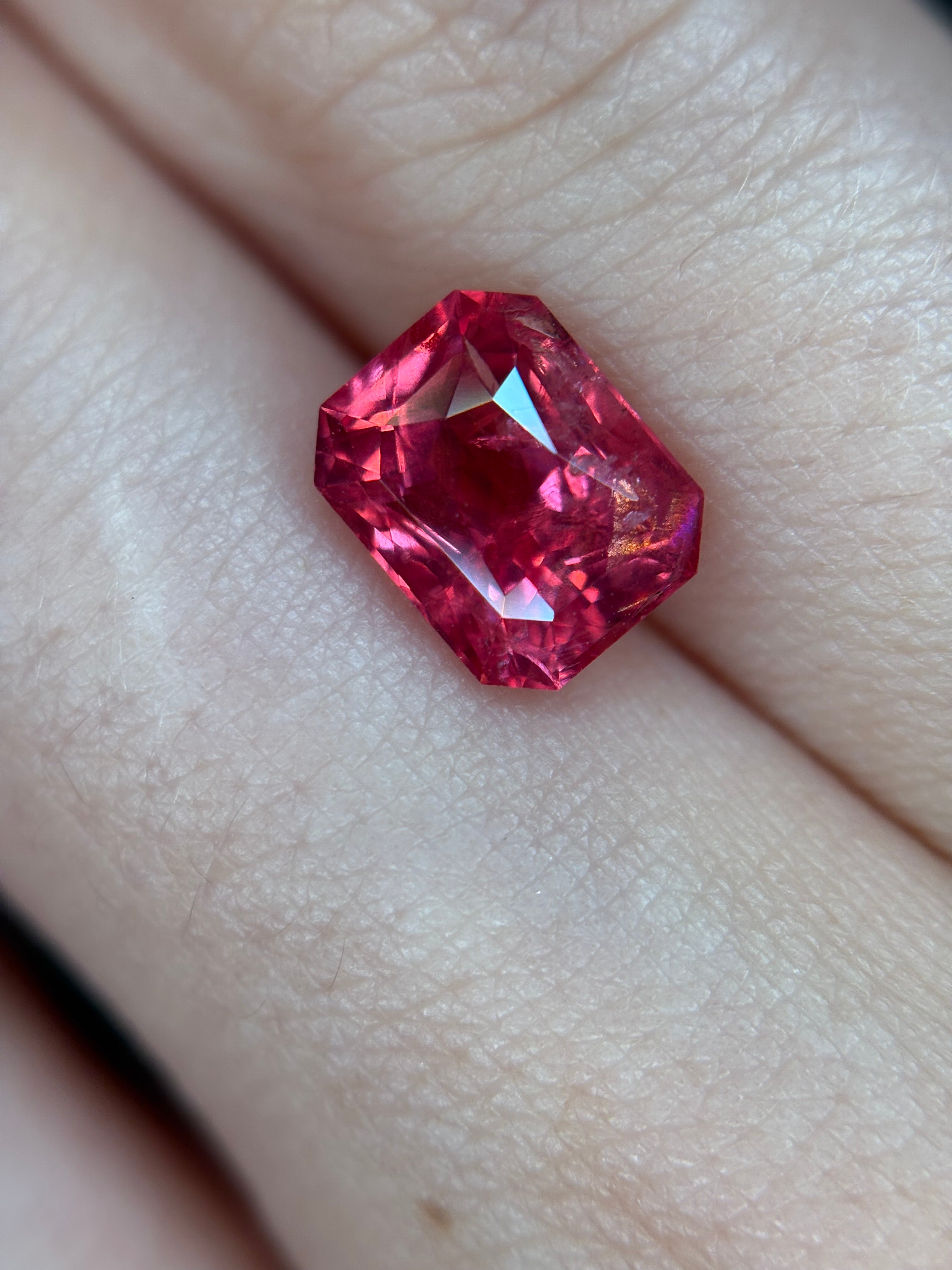 2.01ct Vivid Pink Spinel Mahenge DXBCS5739