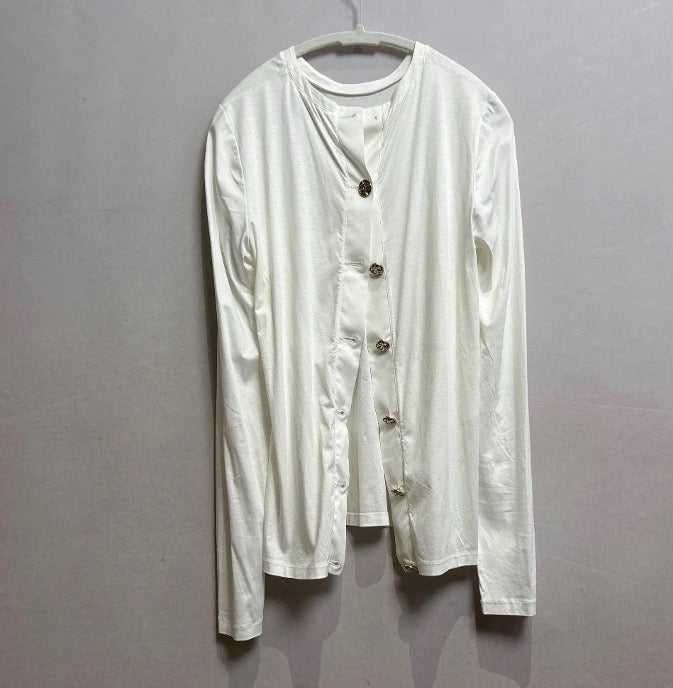 Chanel long-sleeved top, size 38 SYCC2101