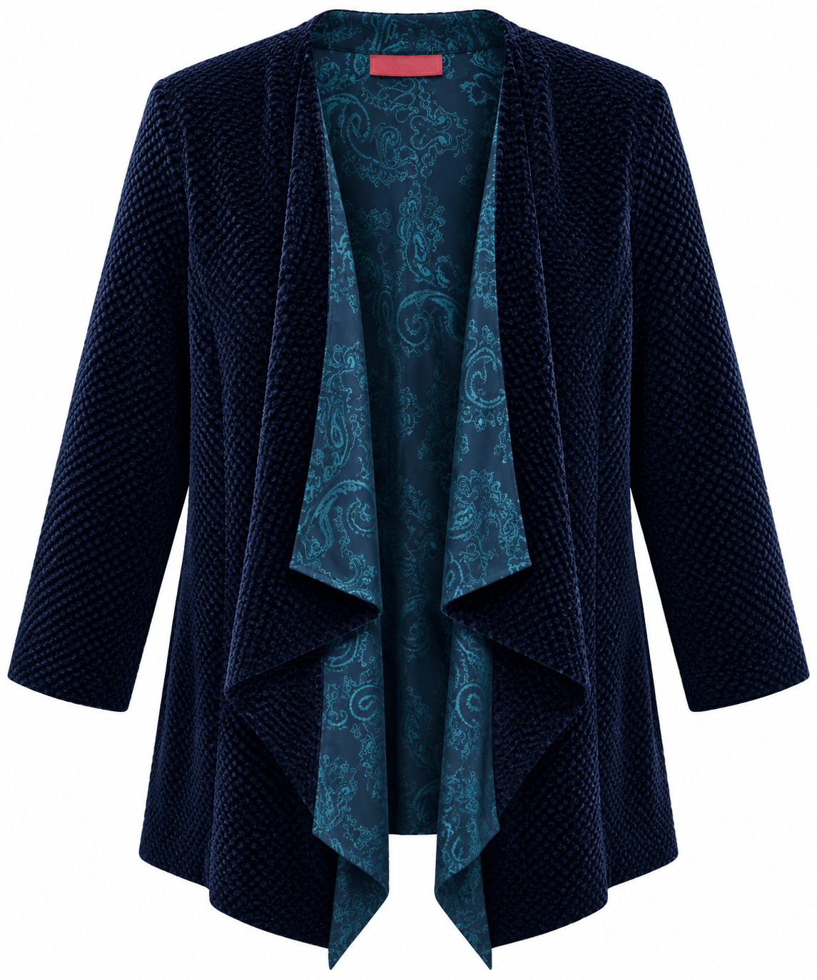 COAT MEGHAN REVERSIBLE TEXTURED VELVET SILK  MCL13593