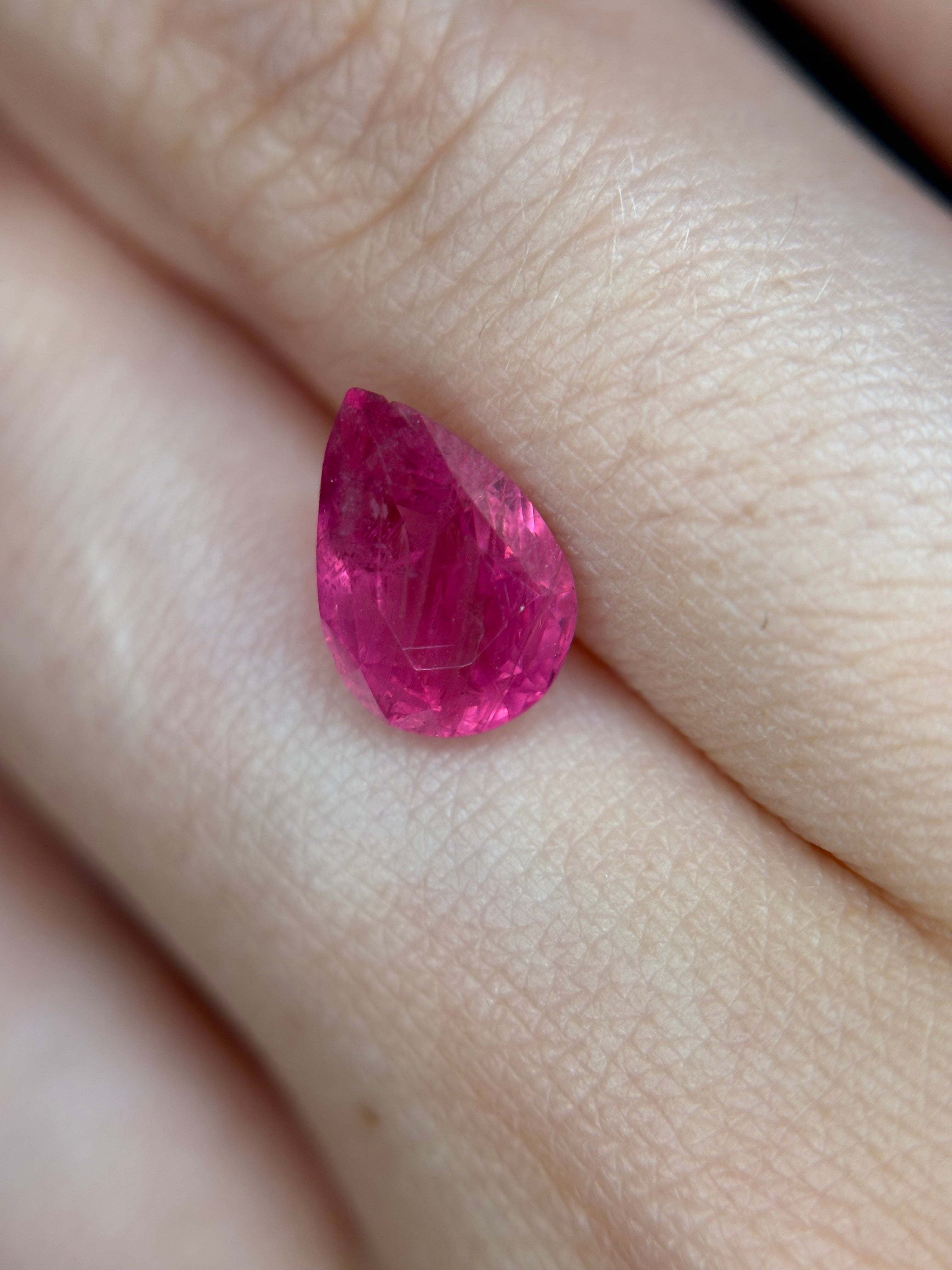 2.05ct Vivid Pink Spinel Mahenge DXBCS5740