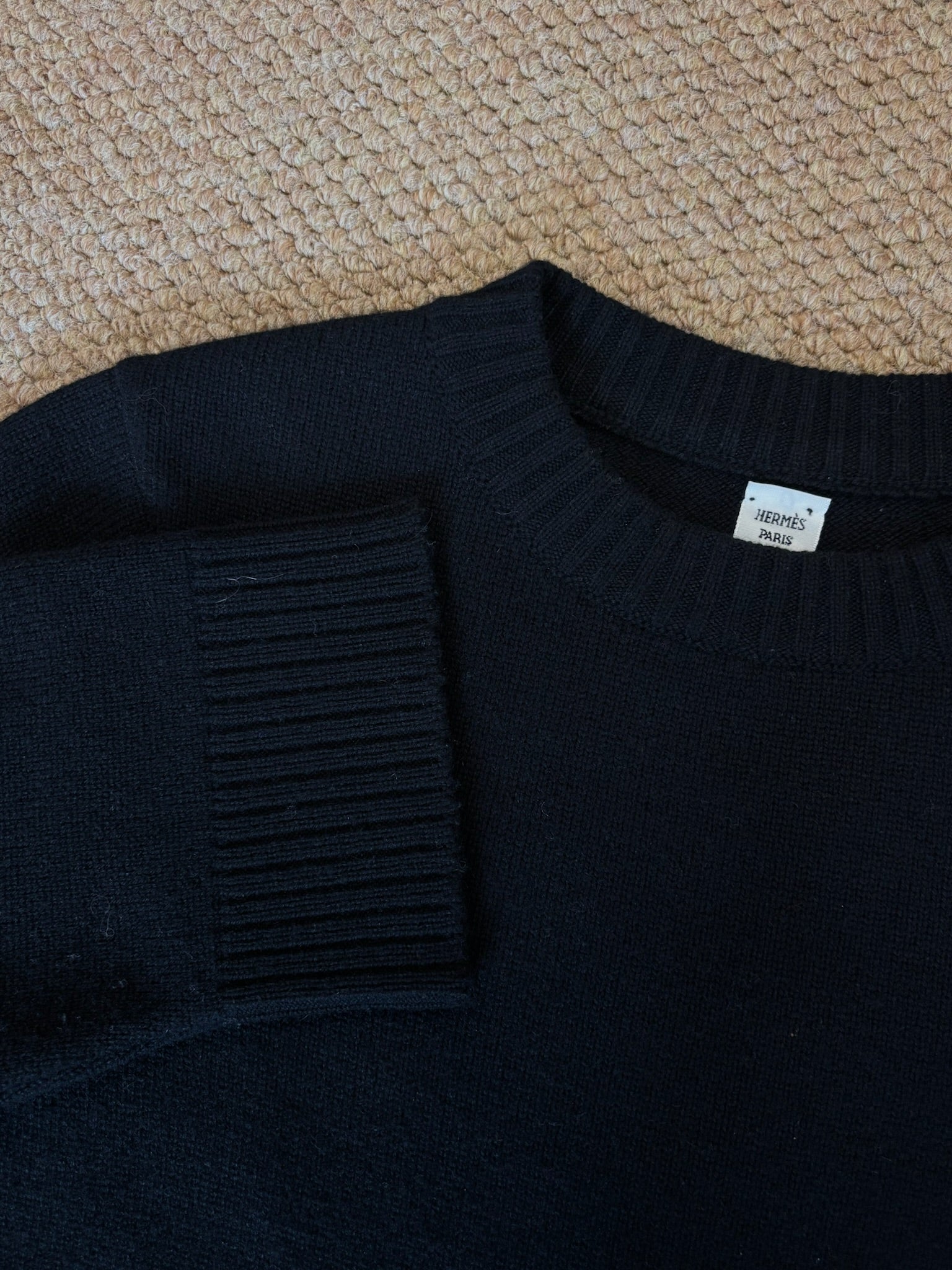 Size 36 - Hermès Long Knit Sweater Dress