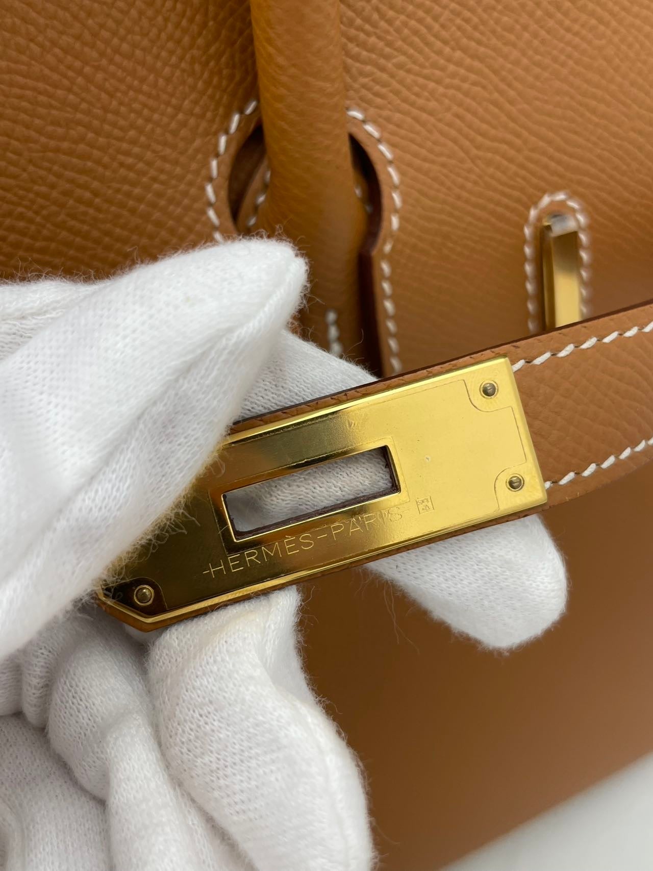 Hermès Birkin 30 Gold Epsom GHW