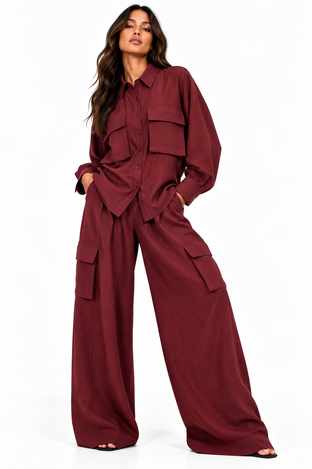 UTILITY TWO-PIECE SET تعيين (SHIRT & PANTS) “OBLOMOV”