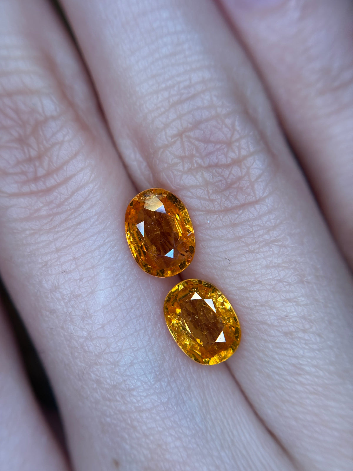 2.90ct Fanta Spessartine PAIR THAIC1052
