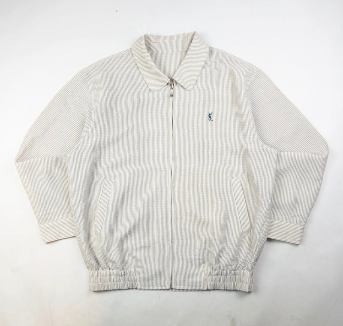 Vintage YSL Yves Saint Laurent Harrington Jacket Size M DBXM0017