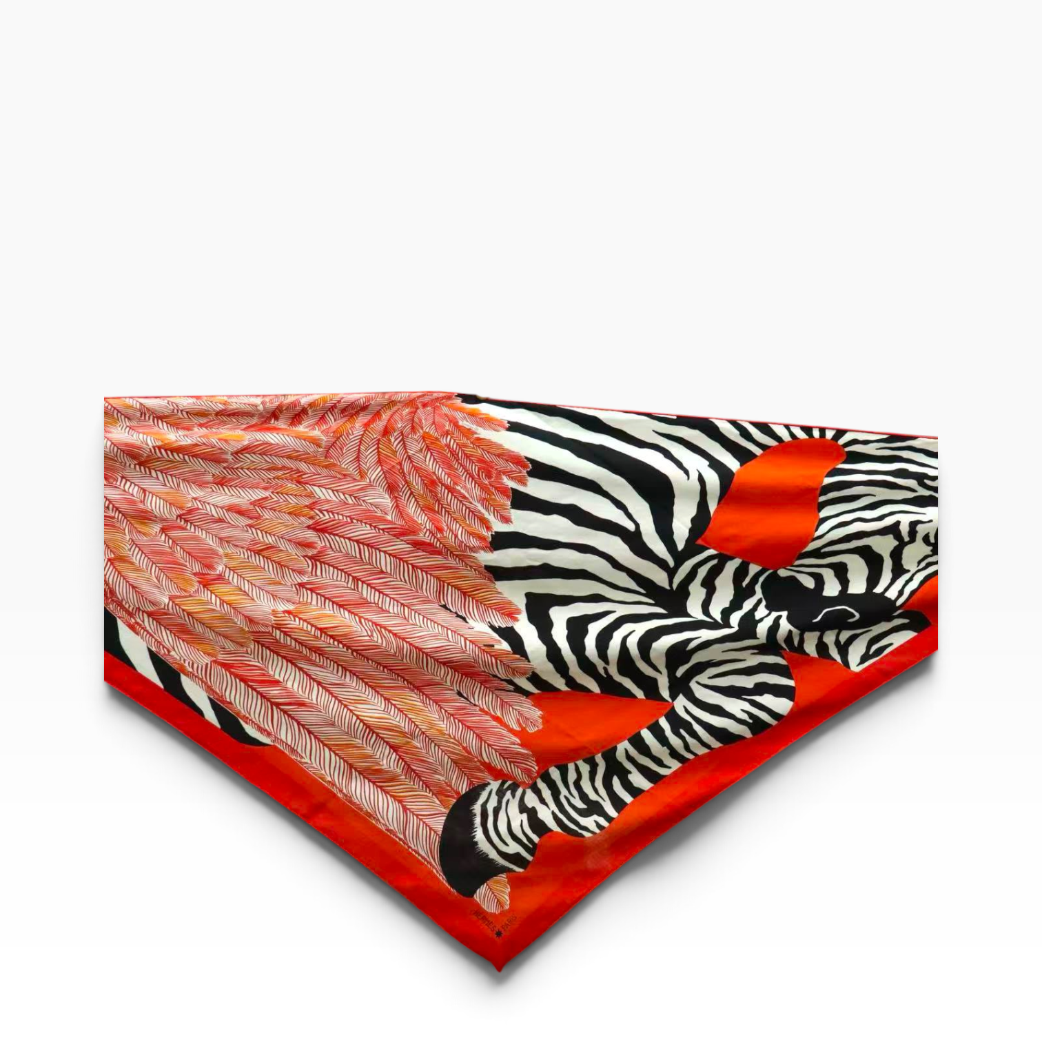 Hermes 140cm Cashmere/ Silk Large Triangle Scarf - in Box