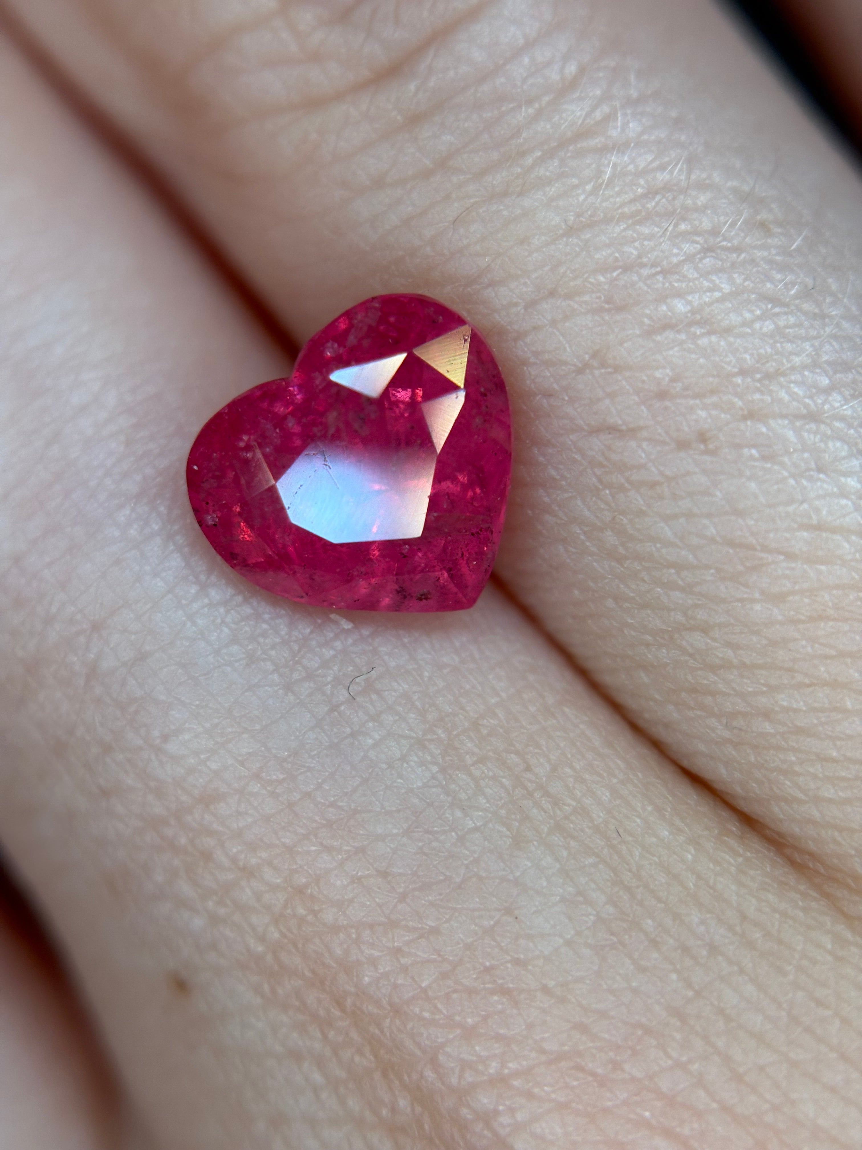 2.32ct Vivid Pink Spinel Mahenge DXBCS5744