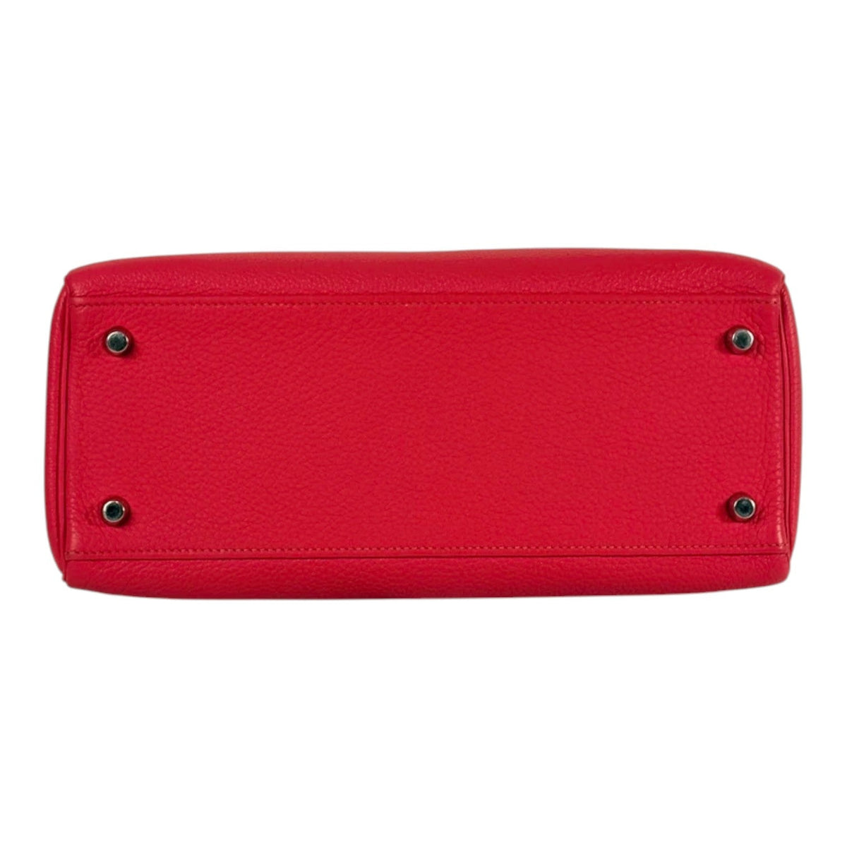 Hermes Kelly 28cm Bag in Red Togo with PHW