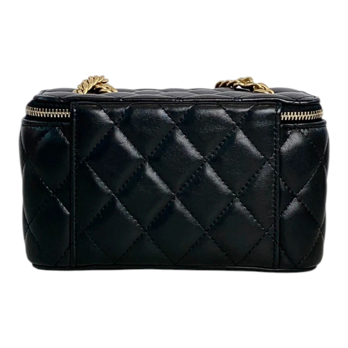 Chanel Vanity Box Black with Pearl Crush - Full Set