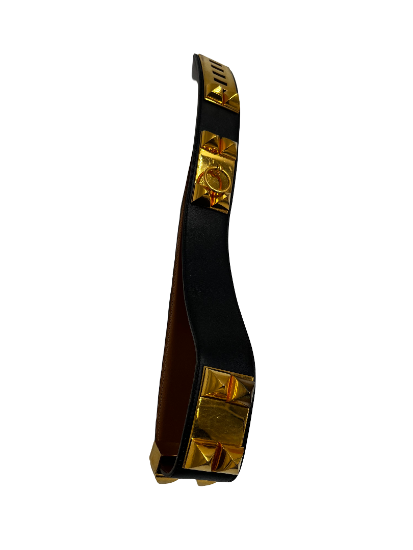 Hermès Ceinture en cuir Collier de chien 85cm - 34inches - sf3hdjnsoa