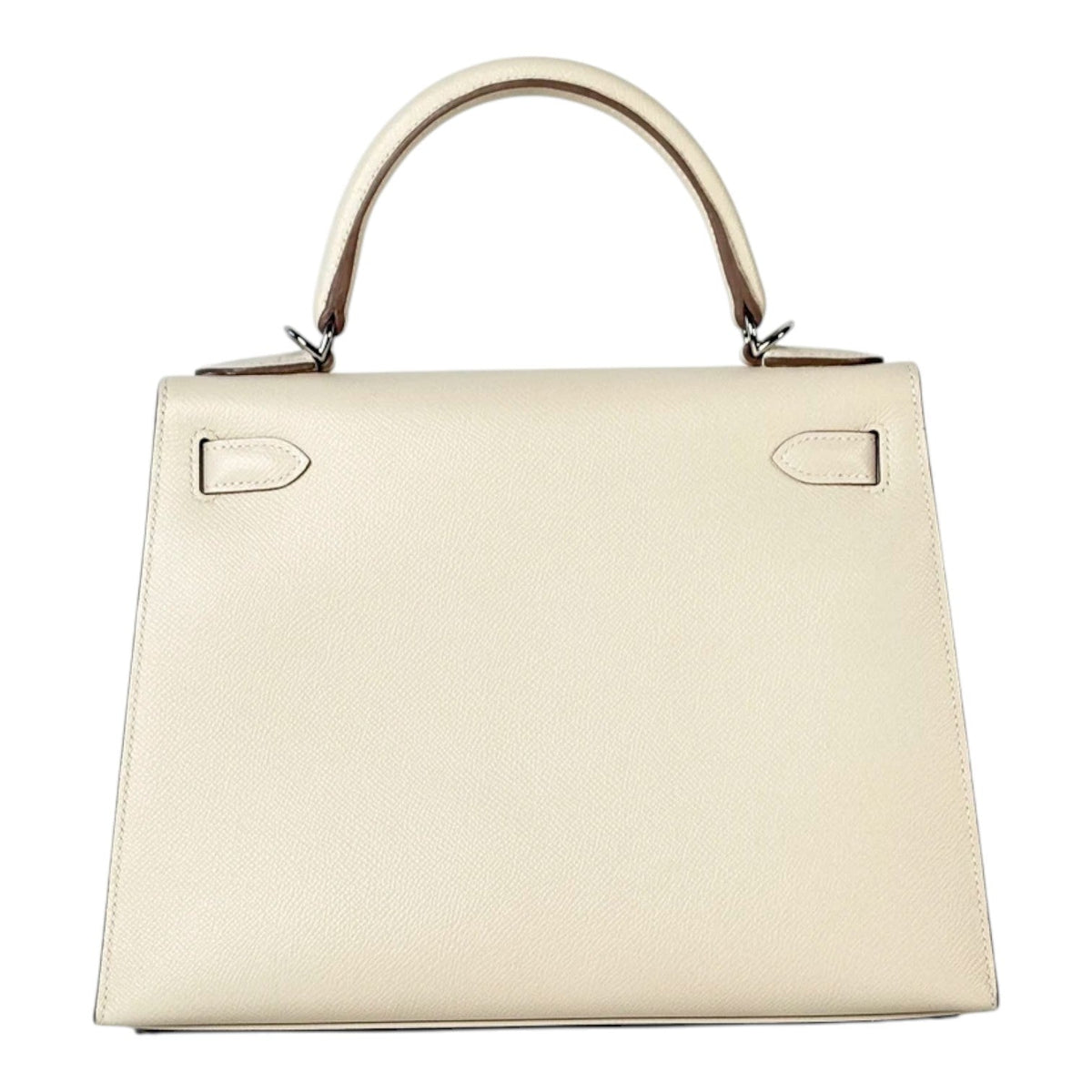 Hermes Kelly 28cm in Craie Epsom Bag