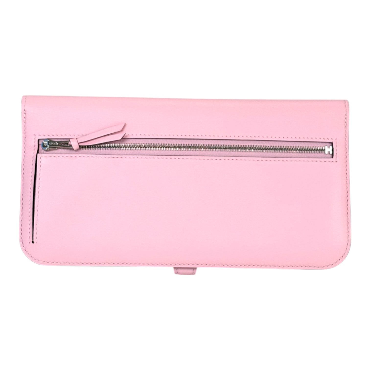 Hermes Pink Dogon Long Wallet