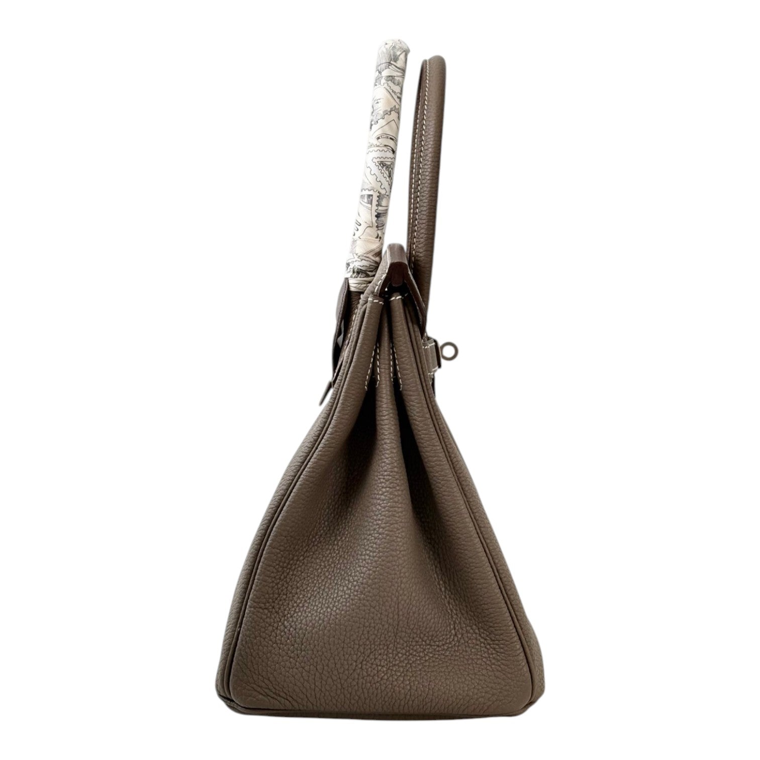 Hermes Birkin 30cm Bag in Etoupe Togo
