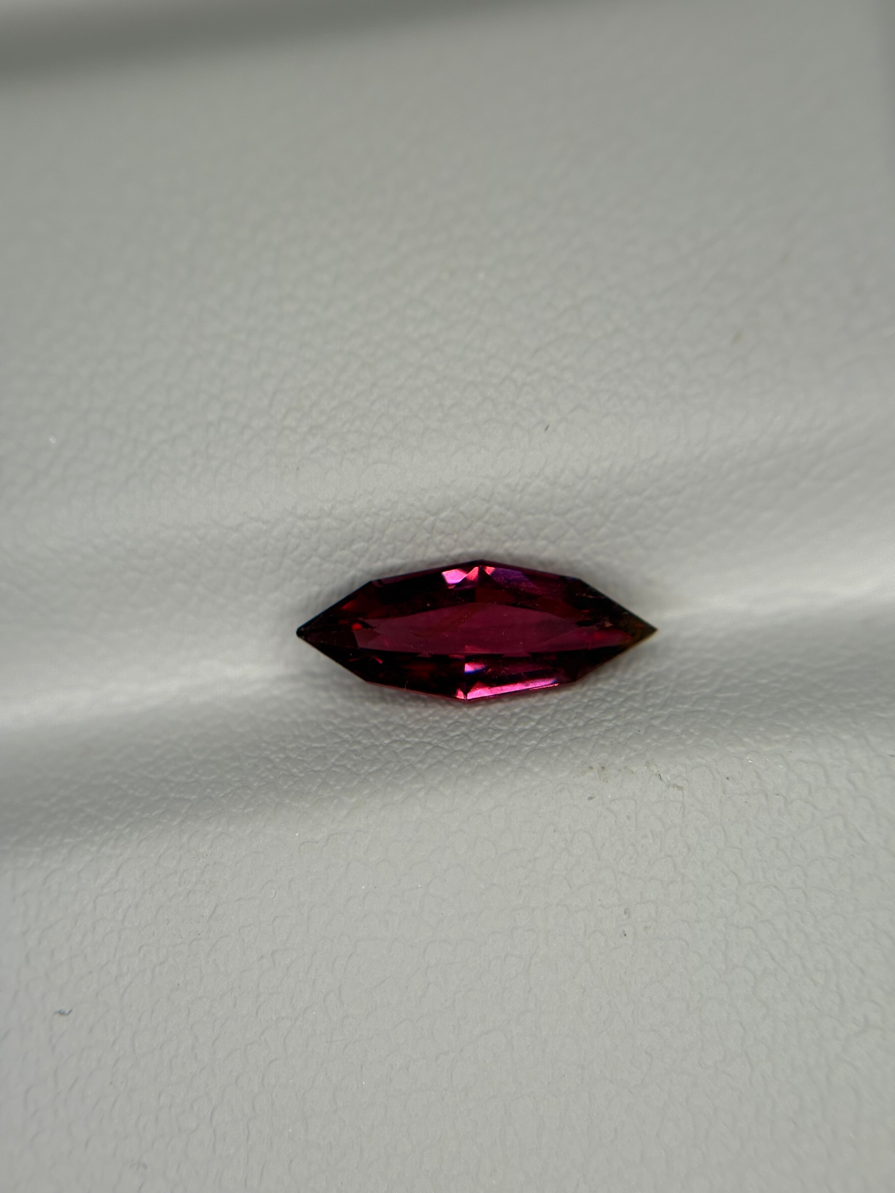 1.65ct Malaya Garnet (Zaddy's cut) THAIC0651