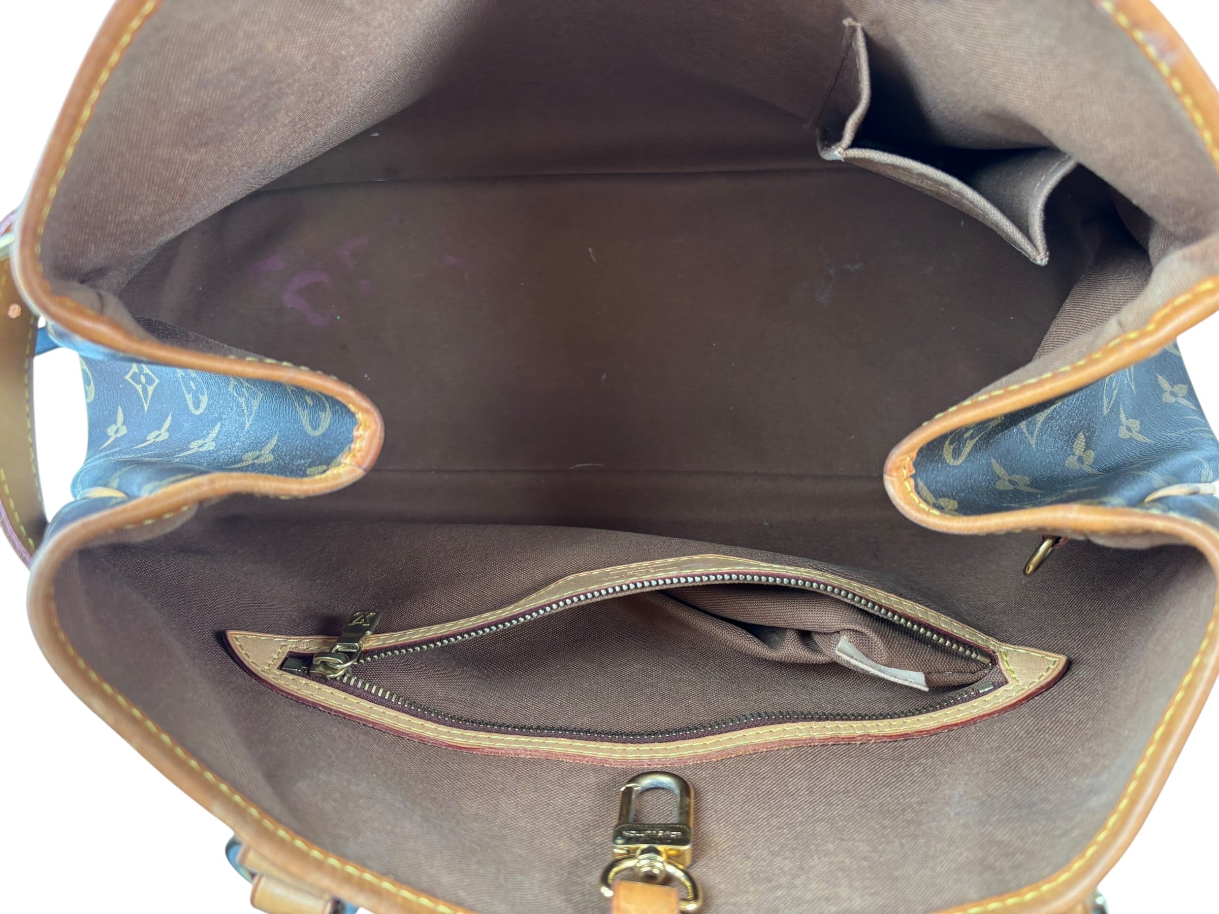 Louis Vuitton Amarante Burgundy Patent Bag
