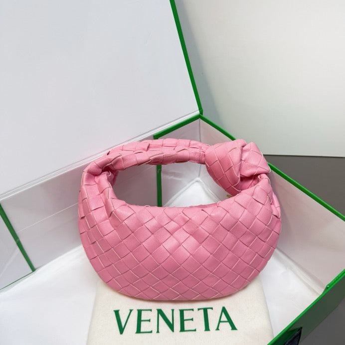 BV Pink Jodie Mini Woven Handbag 14 24517764