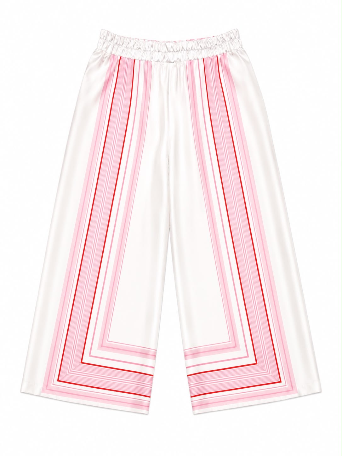 TROUSER PLACEMENT SQUARE STRIPES PINK MCL12819