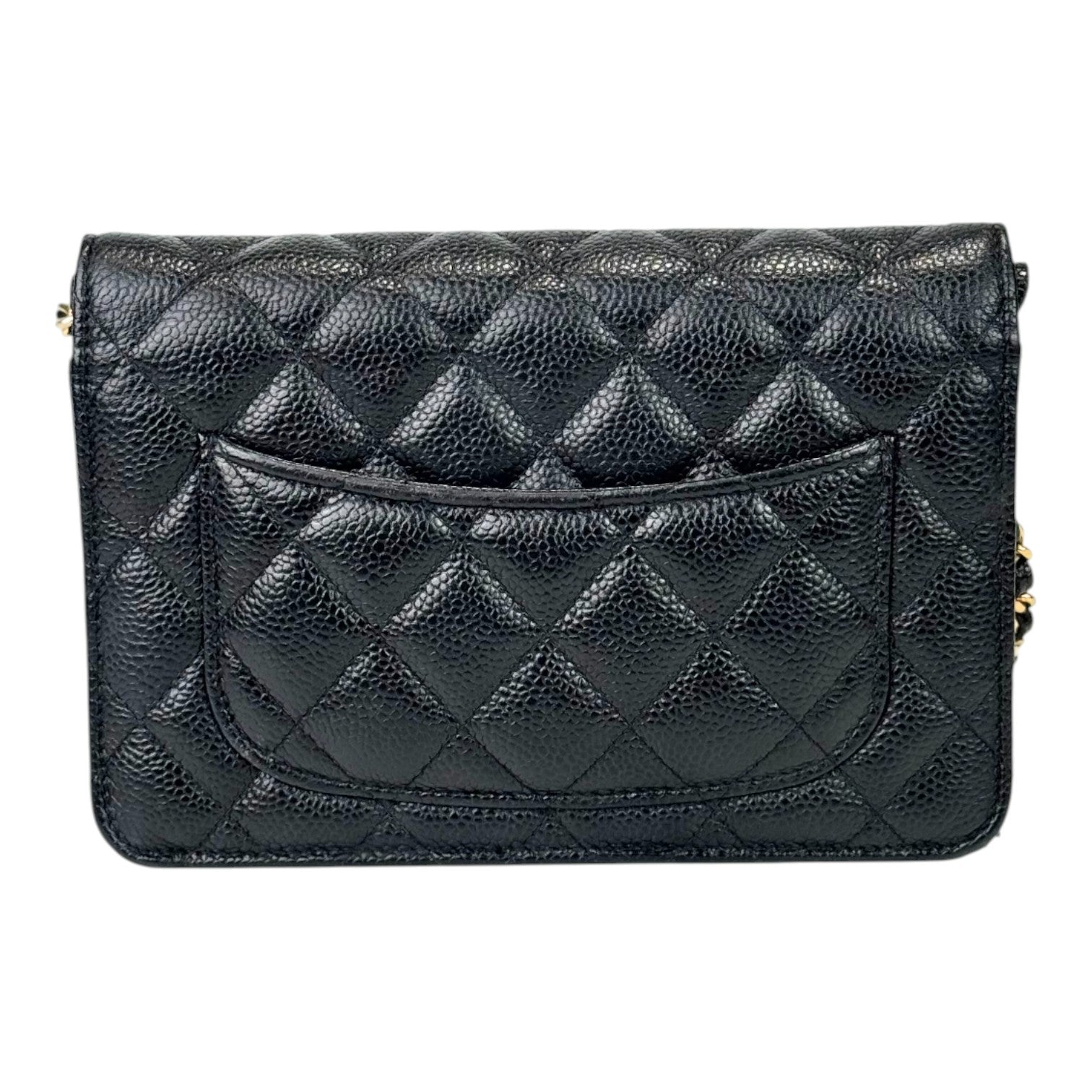 Chanel Black Classic Flap WOC Bag