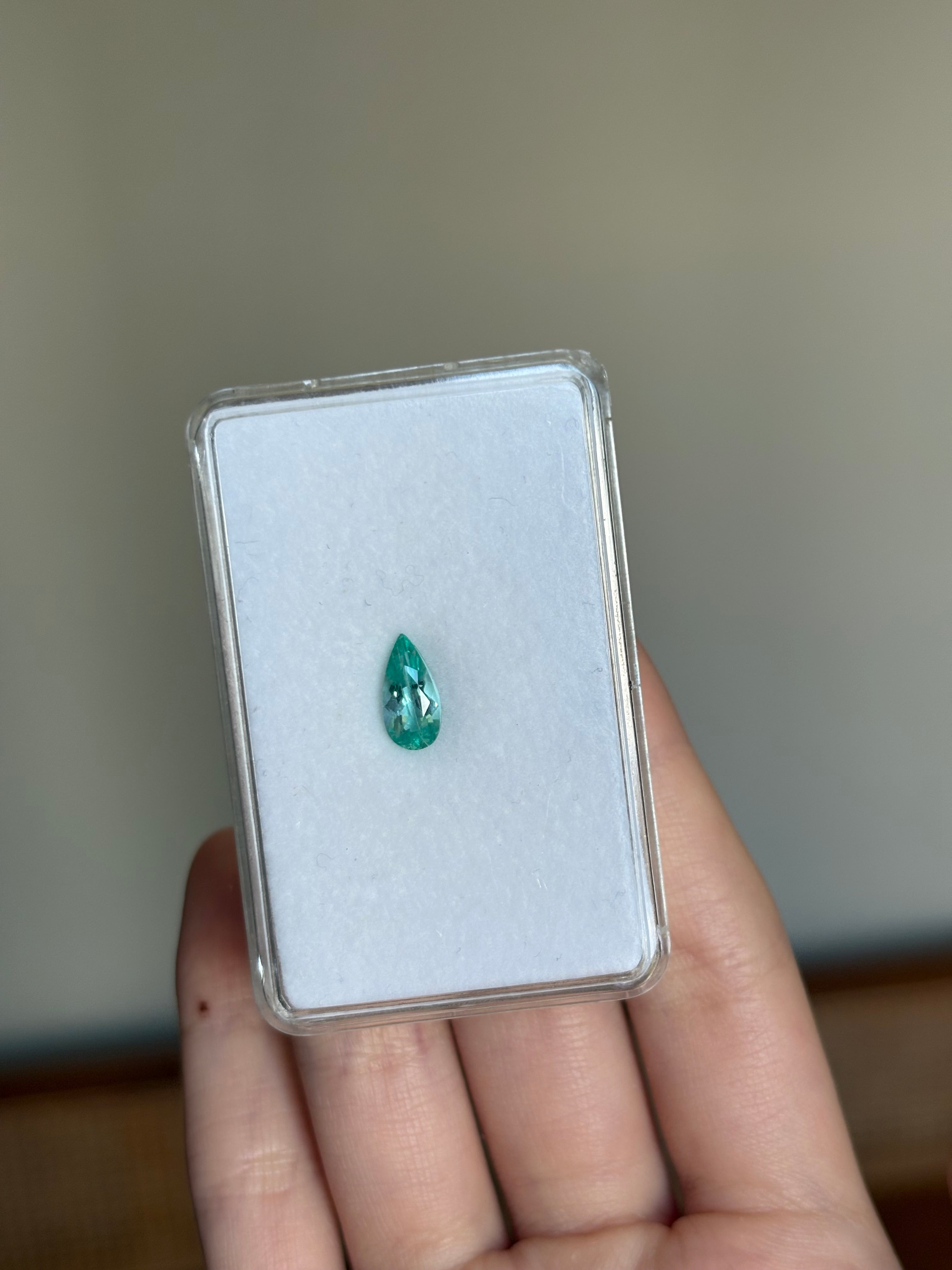 1.12ct Vanadium Beryl* DXBCS4954