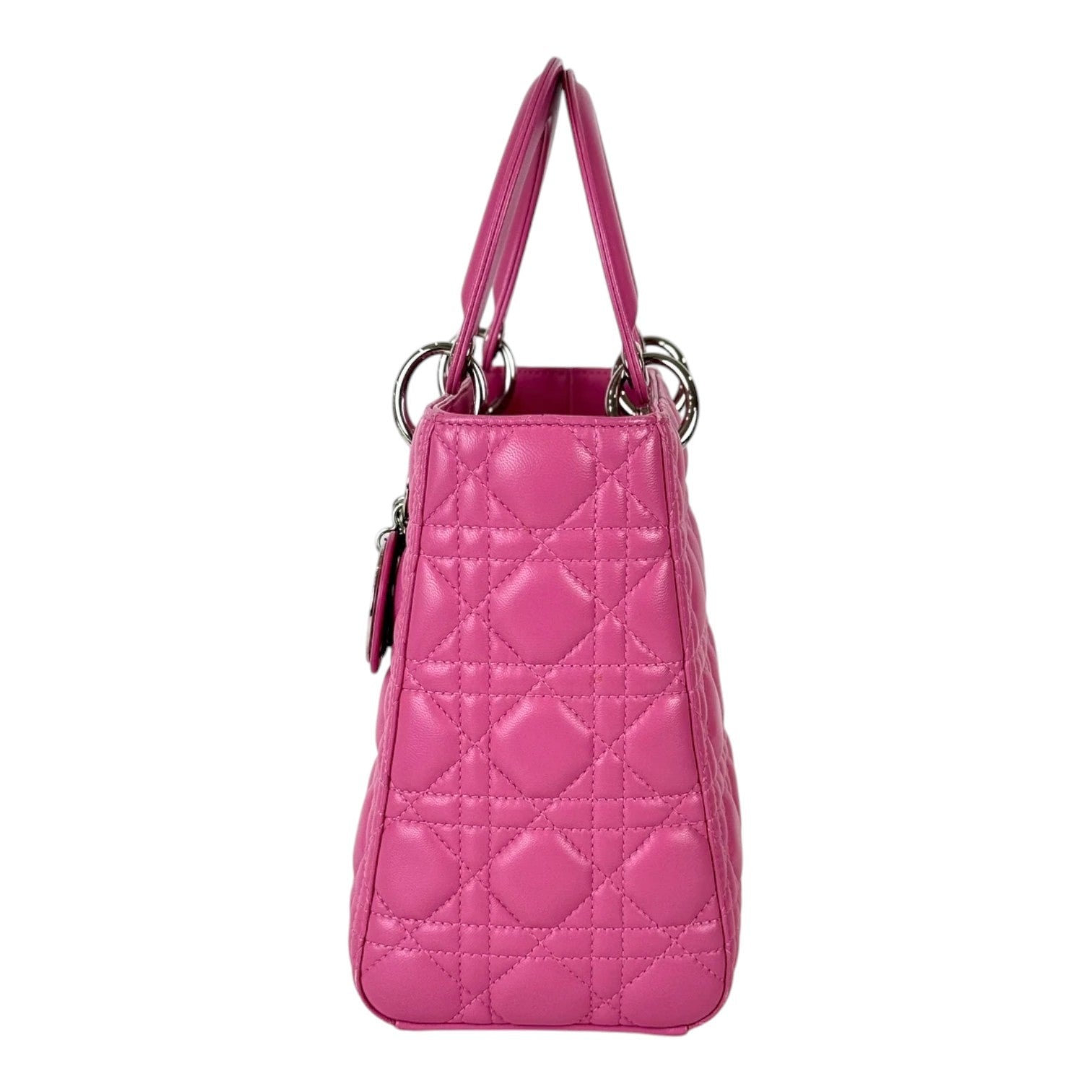 Dior Pink Lady Dior Medium Bag with Strap