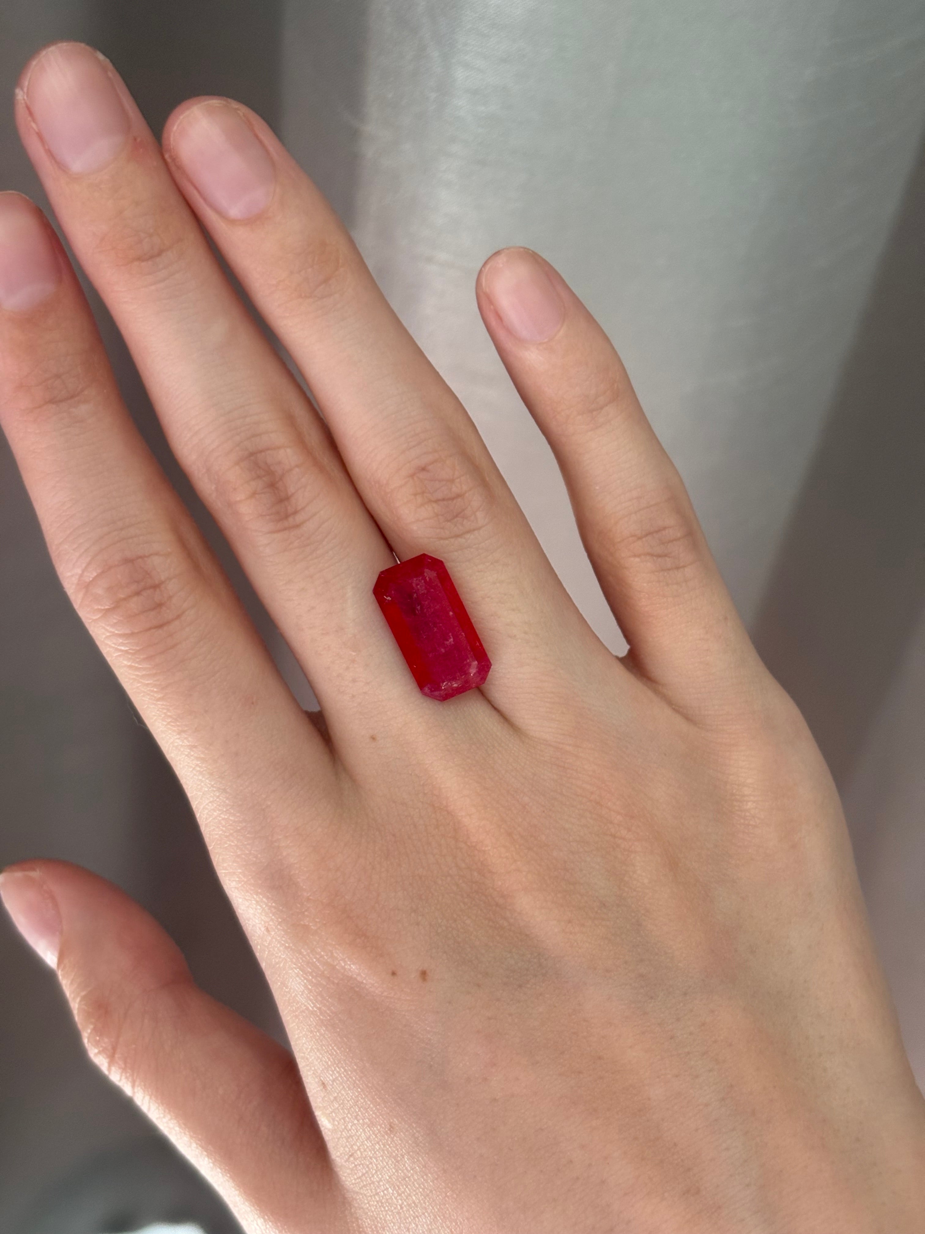6.95ct Rhodonite DXBCS4923
