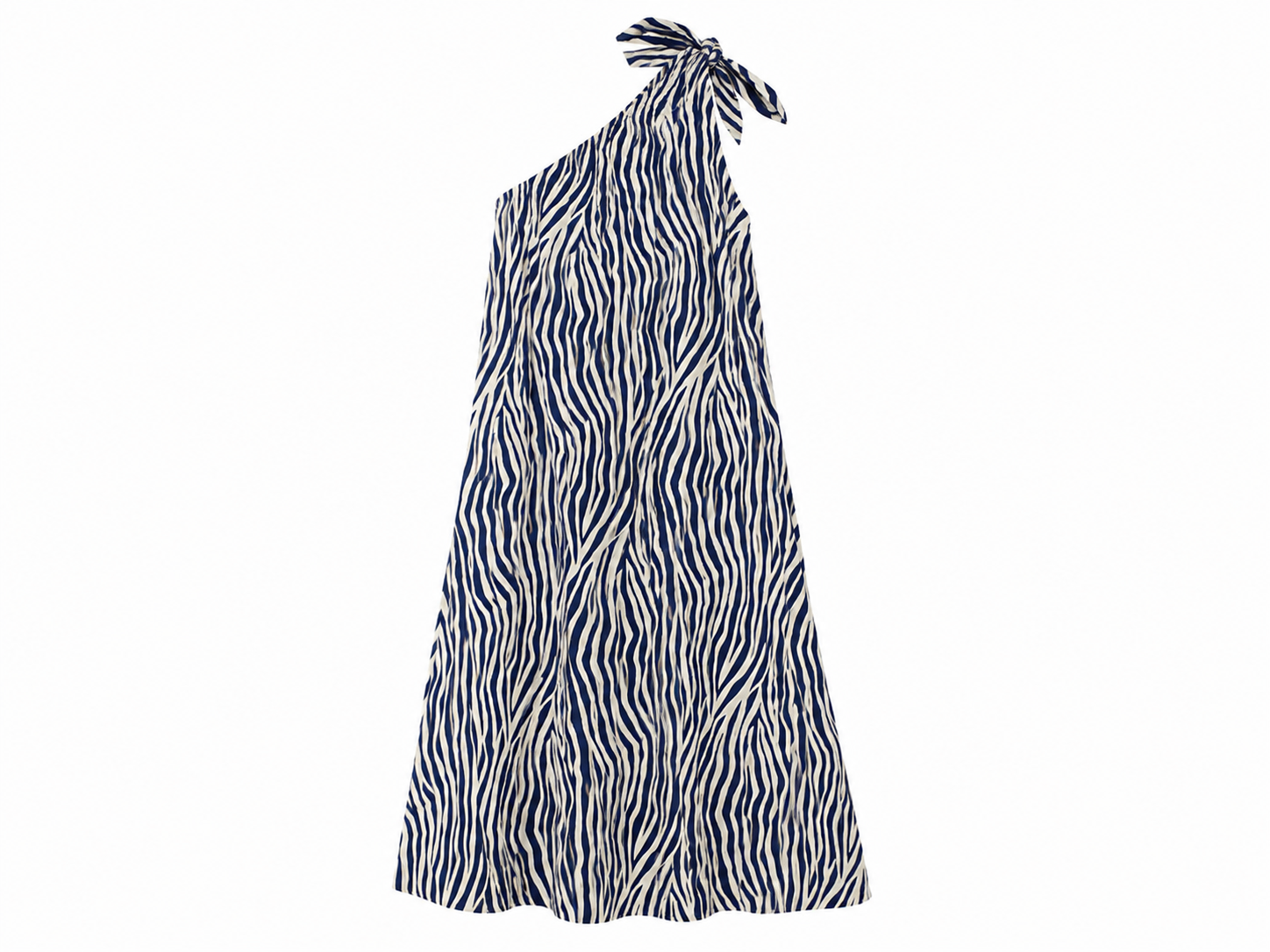 DRESS CINDY ZEBRA NAVY MCL13086
