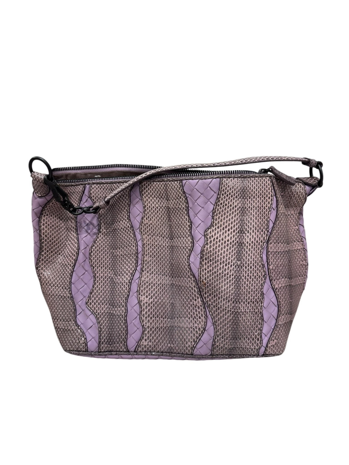 Bottega Venetta Snake Skin Shoulder Bag