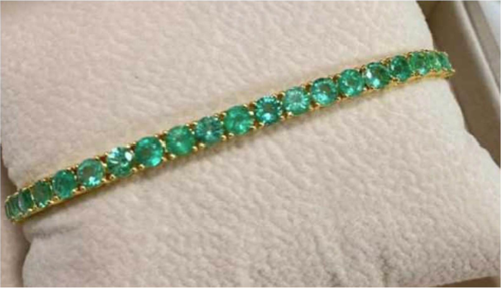 Colombian Emerald Tennis bracelet SYCB79