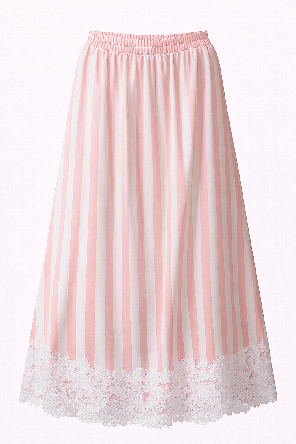 Skirt Sabrina PINK STRIPES Lace MCL00329
