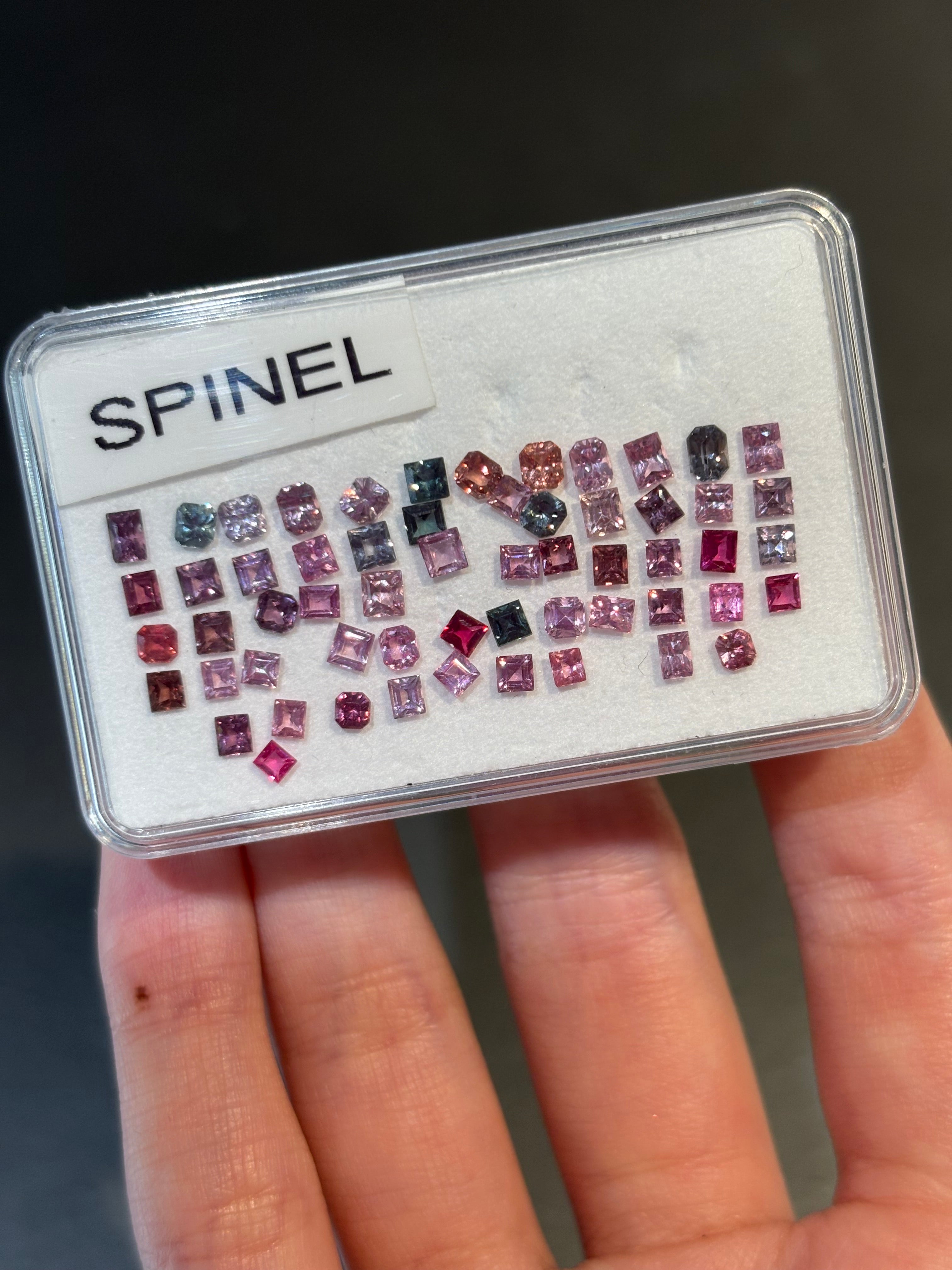 5.94ct Spinel Baguette Set DXBCS5694