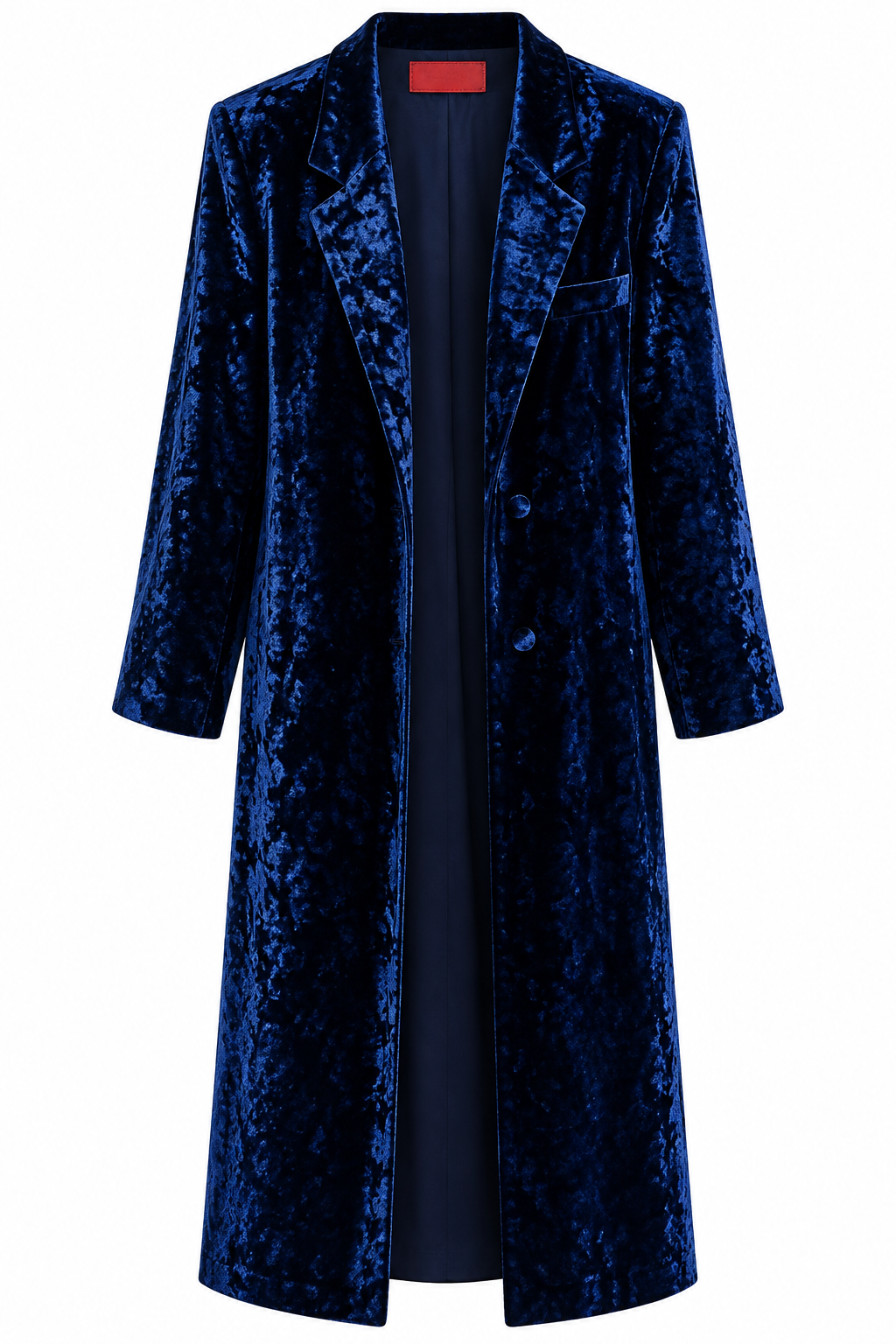 COAT JUKE VELVET NIGHT BLUE MCL13478