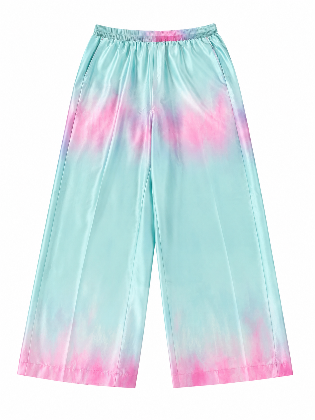 TROUSER GRADIENT AQUA PINK MCL13120