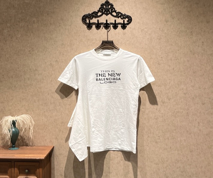 Balenciaga white logo dress / size M / 99% new / 45319 SYCF45319