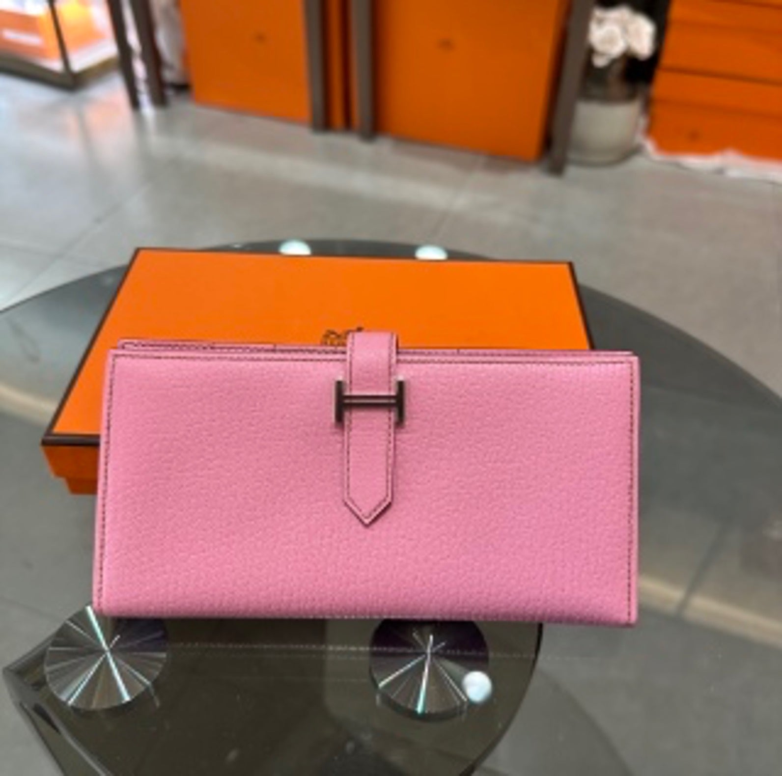 Hermes Bearn Long Wallet - N Engraving US5110128