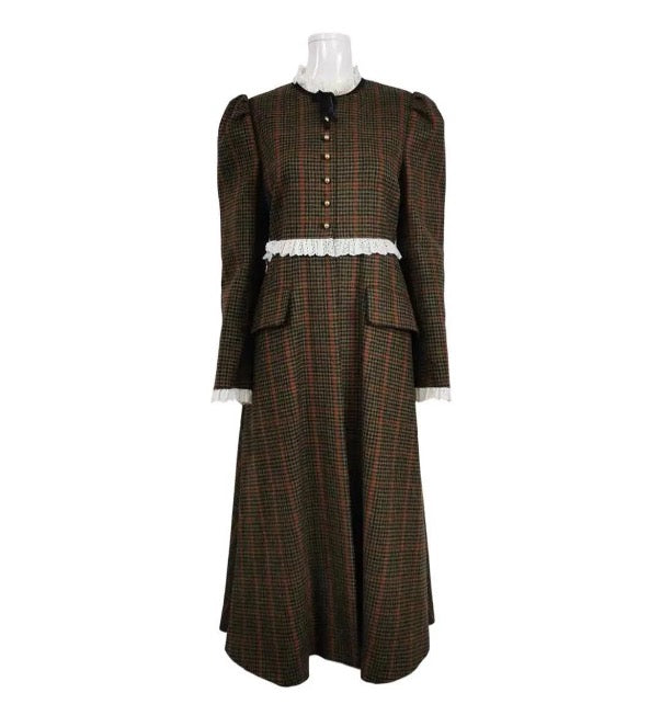 Miu Miu houndstooth wool coat, size 40 SYCC2040