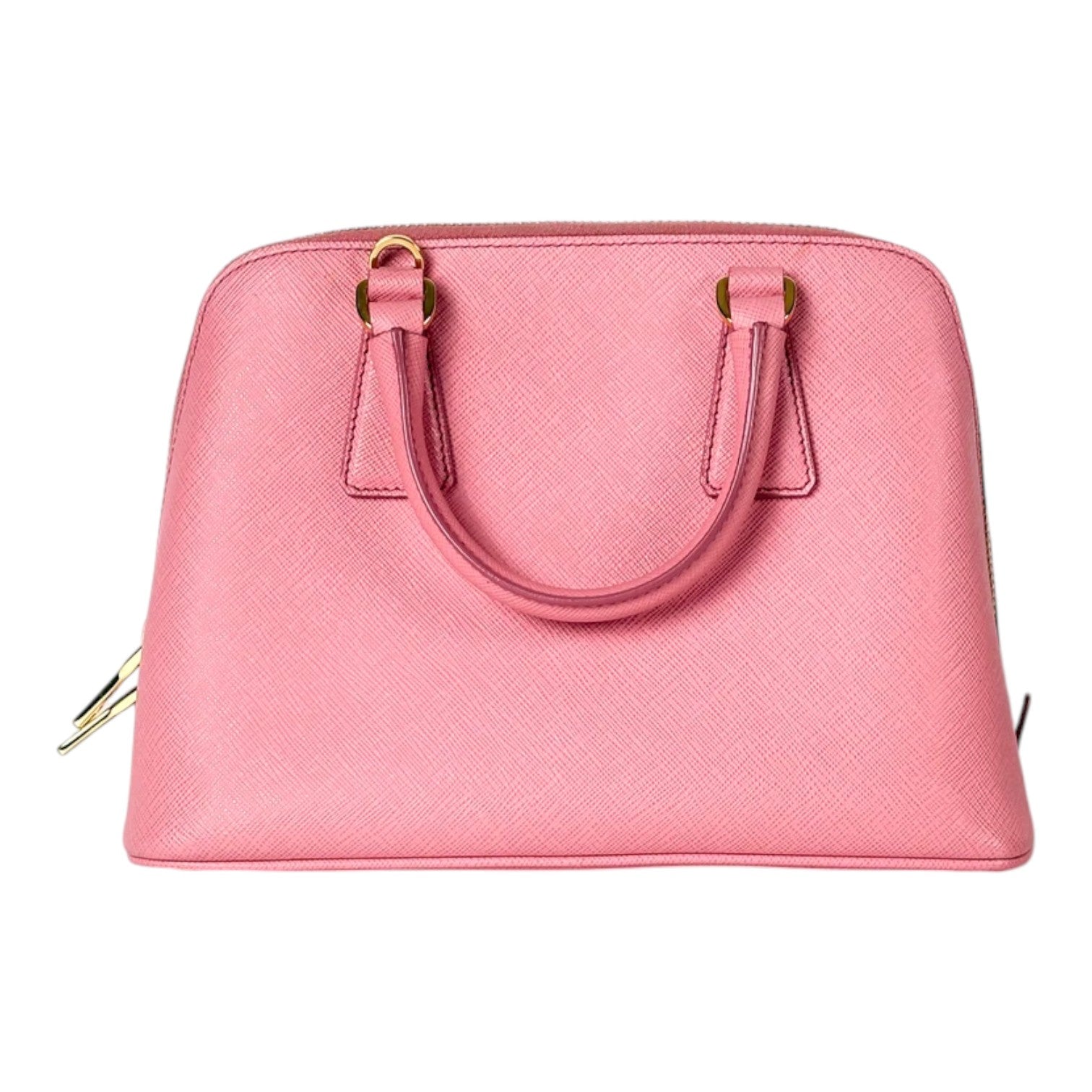 Prada Pink Saffiano Top Handle & Crossbody Bag