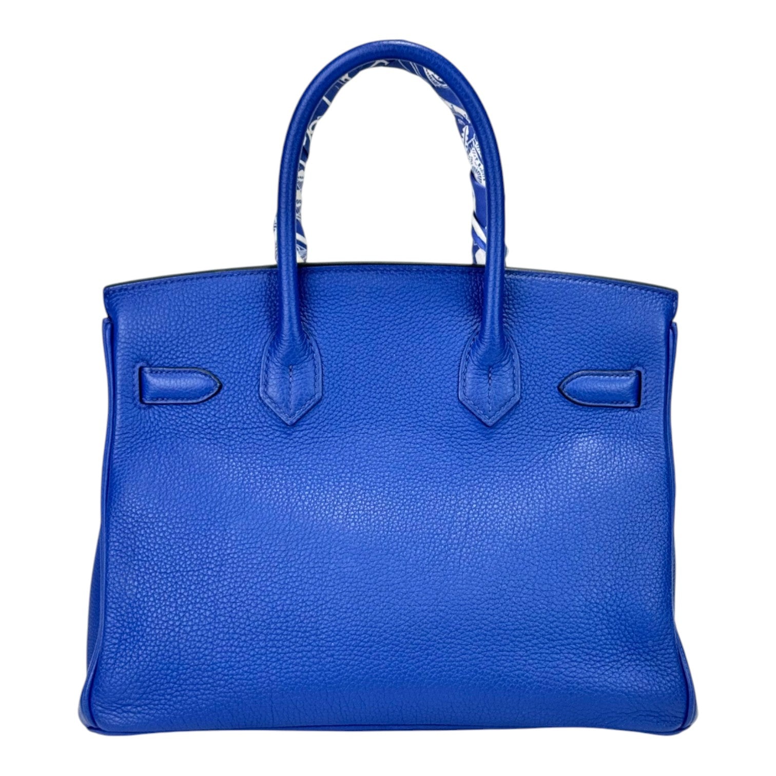 Hermes Birkin Blue Royal Togo Bag 30cm