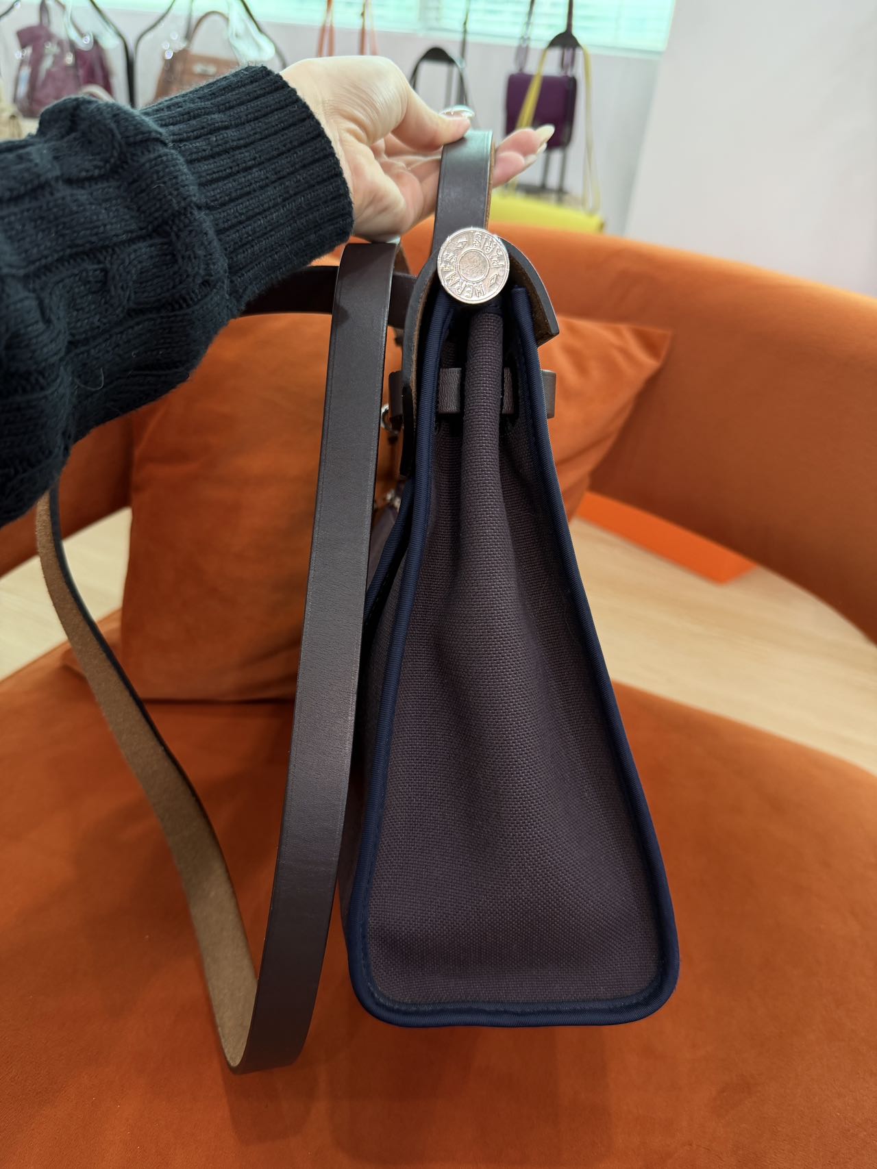 Hermès Herbag 31 Ebene Stamp X