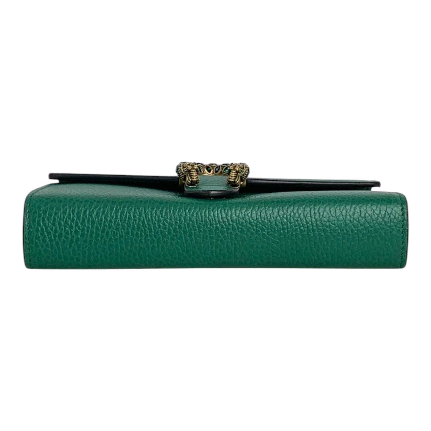 Gucci Green Dionysus WOC Bag with Emerald Crystal & Gold Hardware
