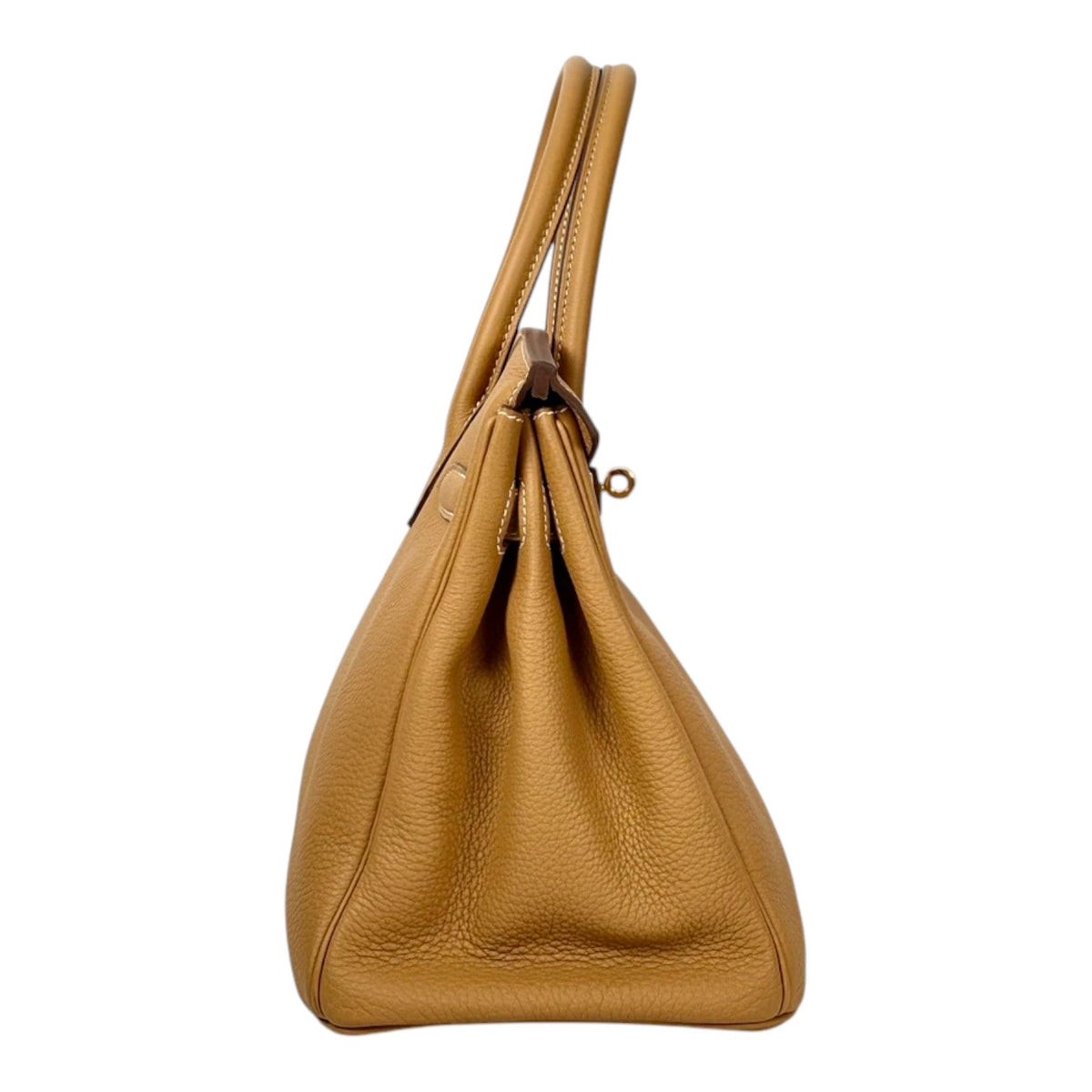 Hermes Birkin 30cm Bag in Togo Sand with GHW - Full Set - W Stamp