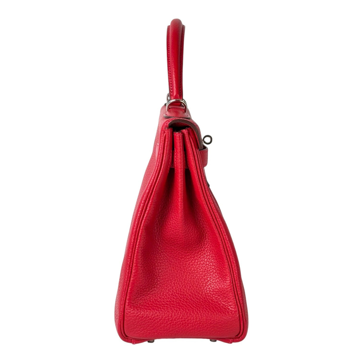 Hermes Red Kelly 32cm in Togo with PHW