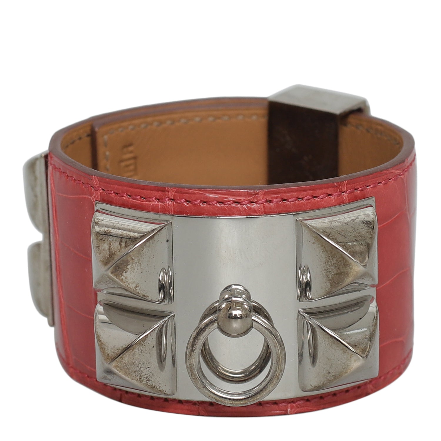Hermès Alligator Collier de Chien Bracelet HER06701A